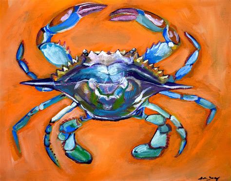 Crab painting Painting Art & Collectibles jan-takayama.com