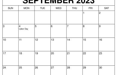 August 2023 Calendar Printable Wiki - Get Latest Map Update