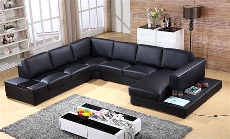 Glen Leather Sofa Lounge Set - Customisable Leather Sofa at Desired Living