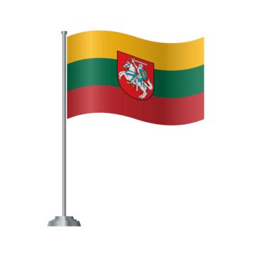 Lithuania Flag Icon, Lithuania, Flag, Lithuania Flag PNG and Vector with Transparent Background ...