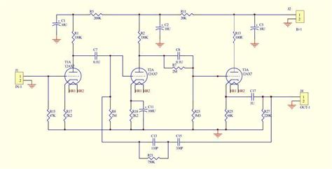 12ax7 Tube Phono Preamp Schematic