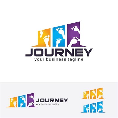 Premium Vector | Journey vector logo template