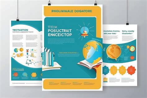 Premium Photo | Education Poster Template