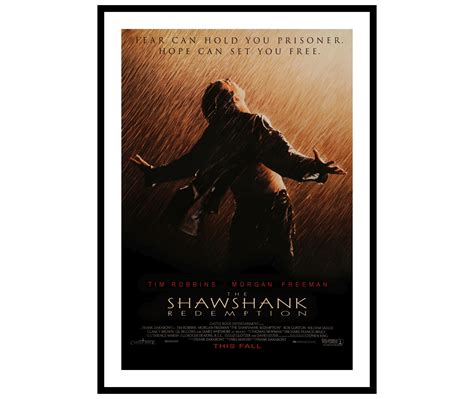 The Shawshank Redemption Movie Poster Print - Etsy