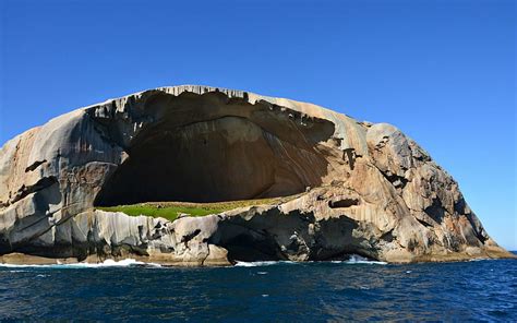 1920x1080px, 1080P free download | Cleft Island Skull Rock, Water, Australia, Nature, Island, HD ...