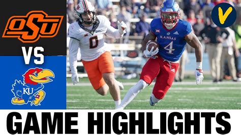 #18 Oklahoma State vs Kansas | 2022 College Football Highlights - Win Big Sports