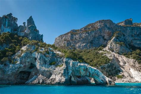 Cala Goloritze Beach, Italy Stock Photo - Image of beach, mediterranean ...