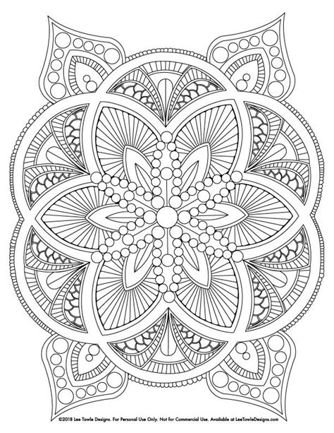 Abstract Coloring Pages For Adults Fre