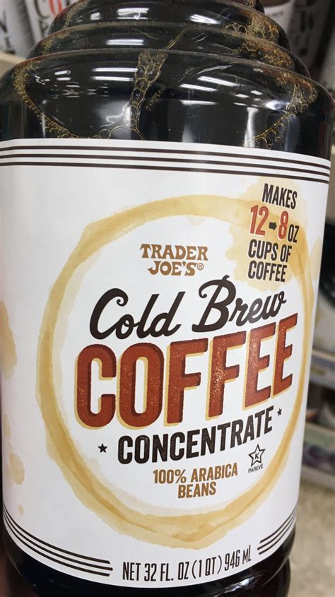 Trader Joe's Cold Brew Concentrate, 100% Arabica - Trader Joe's Reviews