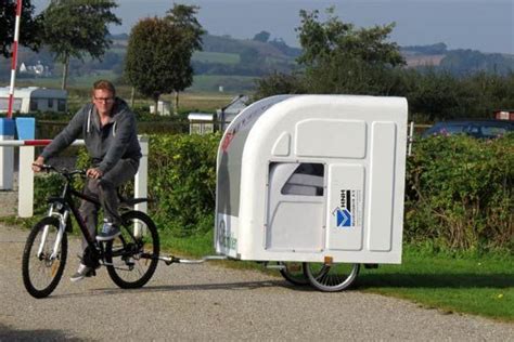 Living in a shoebox This foldable bicycle camper lets you live comfortably on the road Bicycle ...