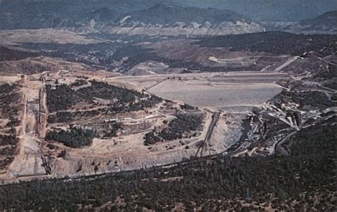 Oroville Dam California Postcard