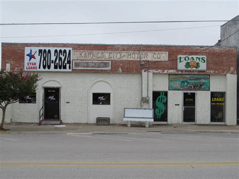 Karnes City Motor Co. Building, Karnes City, TX | Star Loans… | Flickr