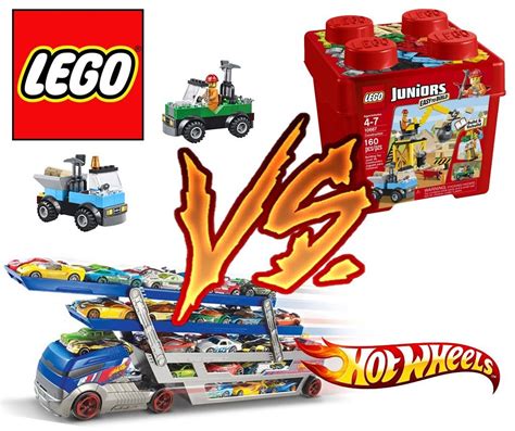 Lego Juniors V/S 😡HOT WHEELS Turbo Hauler Truck | Lego juniors, Hot ...