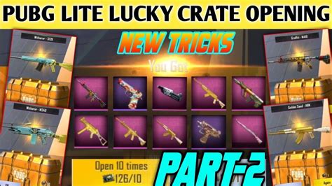 जल्दी लूटो 😍 Pubg Lucky Crate Opening | Pubg Lite New Crate Opening ...