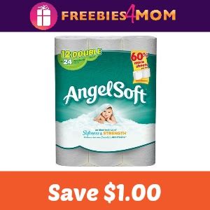 *Expired* Coupon: $1 off one Angel Soft 12 Mega Roll - Freebies 4 Mom