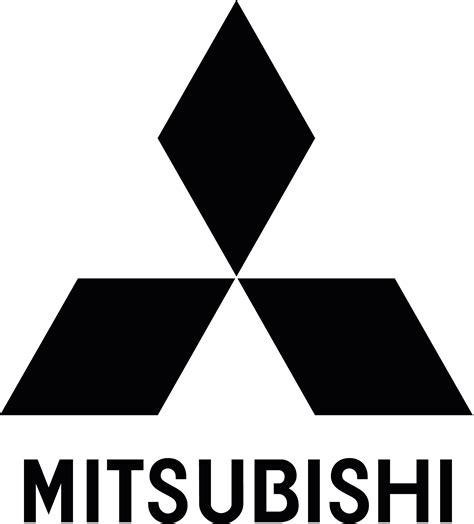 Mitsubishi Logo PNG Black