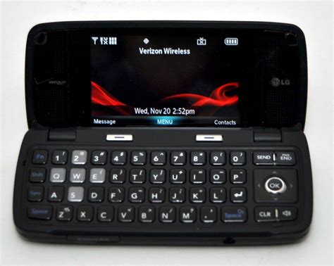 LG Voyager VX10000 Verizon Cell Phone BLACK flip touchscreen camera ...