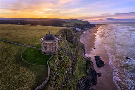 Mussenden Temple & Benone Beach - Northern Ireland | Flickr