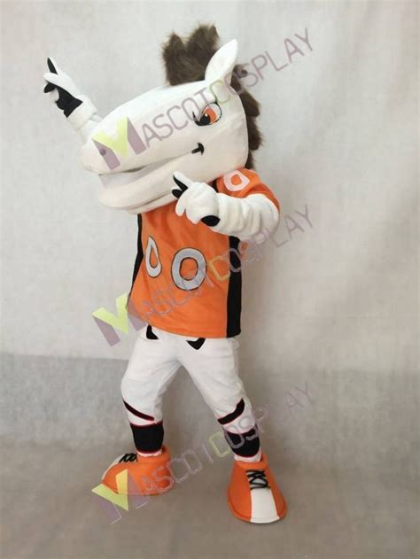 New Mustang Horse Denver Broncos Mascot Costume