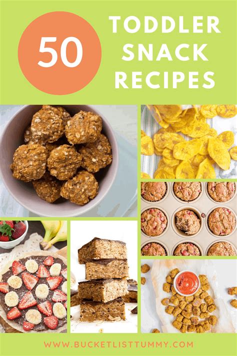 50 Healthy Snacks for Toddlers | Bucket List Tummy