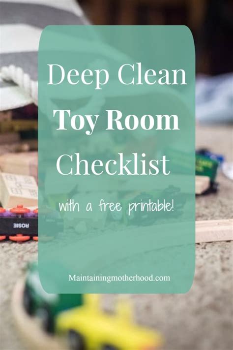 Deep Clean Laundry Room and Toy Room – Maintaining Motherhood