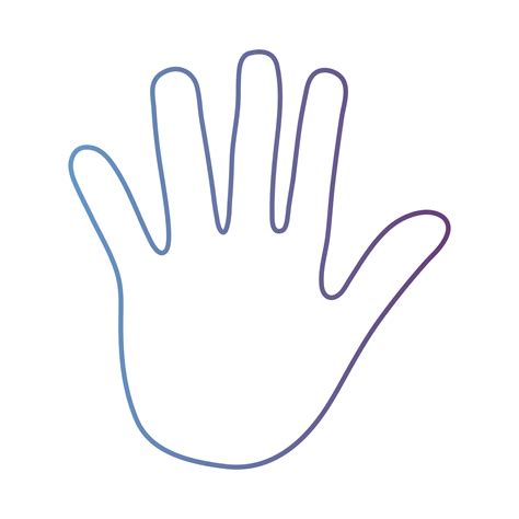 line person hand with finger and figures 636046 Vector Art at Vecteezy