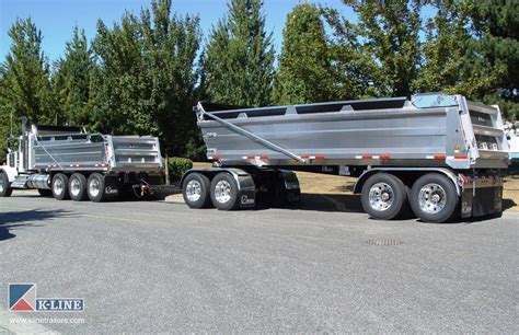 End Dump Trailers | K-Line Trailers | Design & Manufacturing | BC, Canada