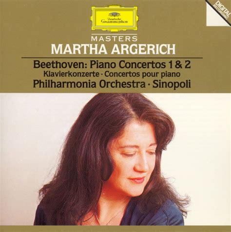 Beethoven* - Martha Argerich, Giuseppe Sinopoli, Philharmonia Orchestra ...