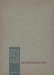 McKinley High School - McKinleyite Yearbook (Canton, OH), Covers 1 - 15