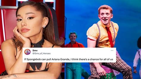 Ariana Grande Is Literally Dating SpongeBob SquarePants, According To ...