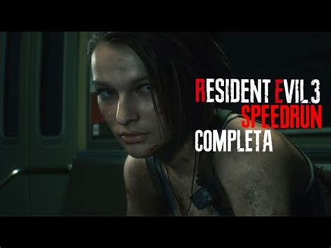 SPEEDRUN COMPLETA DE RESIDENT EVIL 3 REMAKE (Speedrun em PT-BR) - YouTube