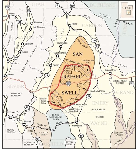 San Rafael Swell proposed as new national monument - Utah Geological Survey