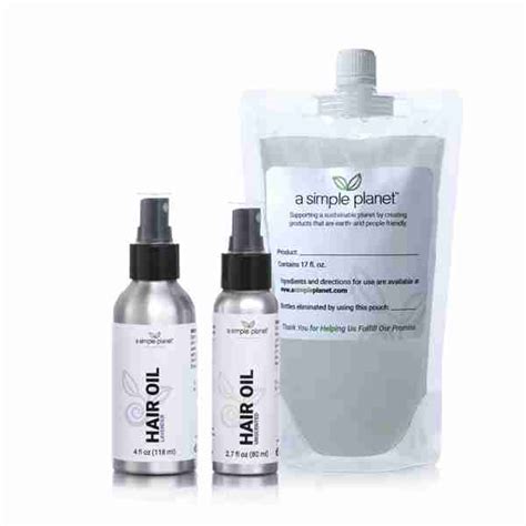 Hair Oil - A Simple Planet