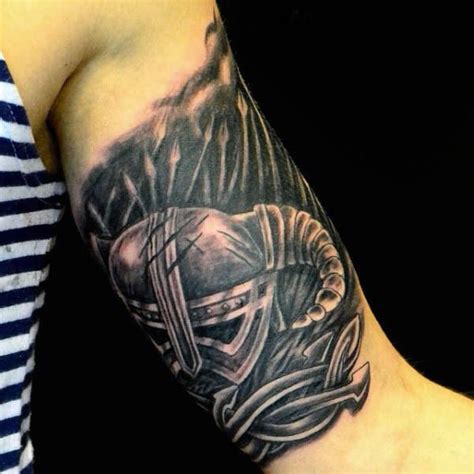 50 Spear Tattoo Designs For Men - Sharp Warrior Emblem Ideas | Tattoo designs men, Tattoos ...