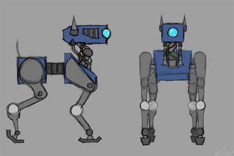 ArtStation - Robot dog design