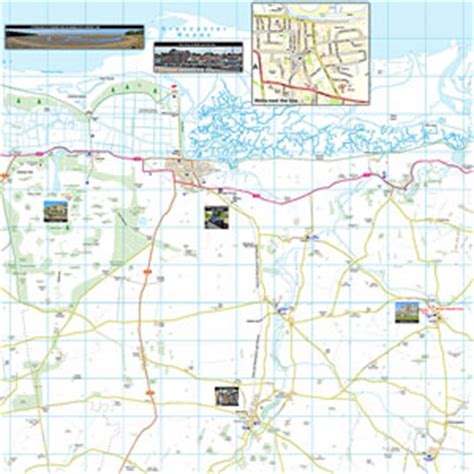 Norfolk Offline Map, including North Norfolk Coast, Norfolk Broads ...