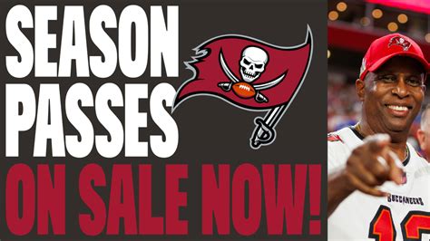 Bucs 2023 Season Passes on Sale