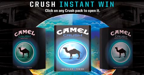 Camel Crush Instant Win Game - Julie's Freebies