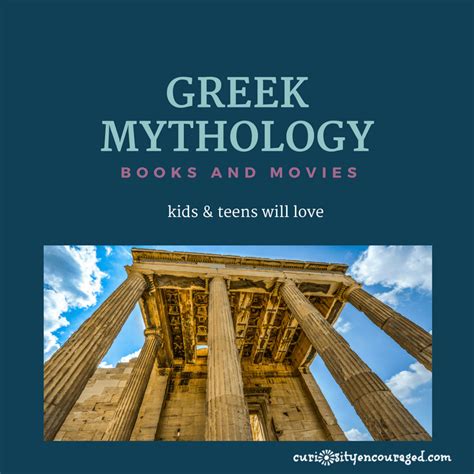 Greek Mythology- Books and Movies Your Kids Will Love