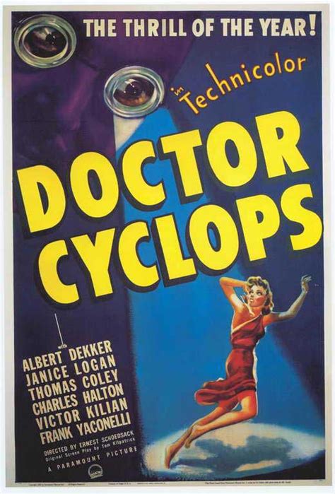 Dr. Cyclops Movie Posters From Movie Poster Shop