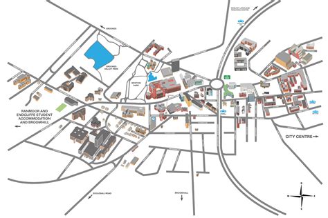 Campus Map of University of Sheffield