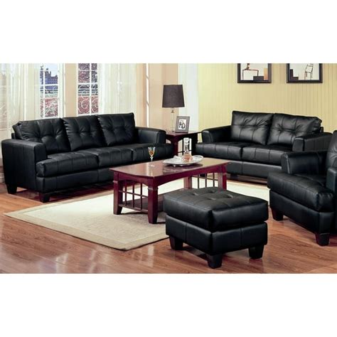 Two Piece Leather Sofa Set - Sofa Design Ideas