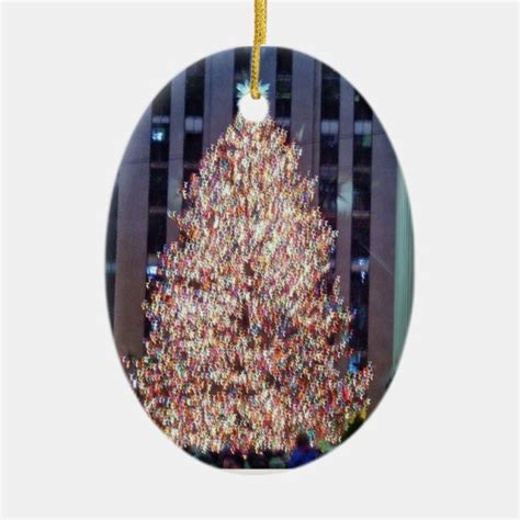 NYC Christmas Tree Ornament | Zazzle.com