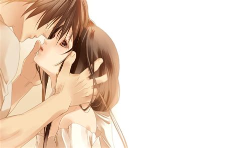 Anime Kissing Wallpapers - Wallpaper Cave