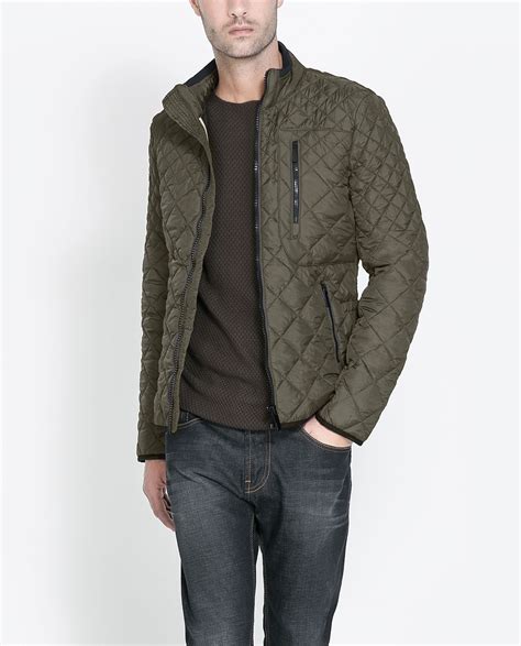 ZARA - MAN - QUILTED JACKET | Ropa juvenil hombre, Combinar ropa hombre, Ropa informal hombre