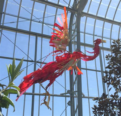 Red Phoenix Bird made from Reclaimed Plastics (6) | Larry Koester | Flickr