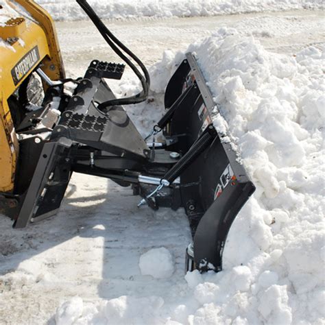 FFC Skid Steer Hydraulic Angle Snow Blade Attachment | Skid Steer Solutions