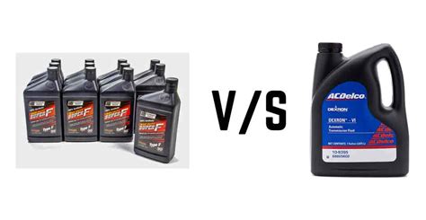 The Ultimate Showdown: Type F Transmission Fluid vs Dexron