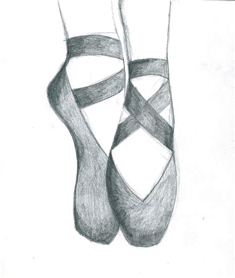 Ballet Shoe Drawing