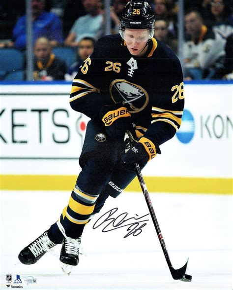 Rasmus Dahlin Autographed Buffalo Sabres 16×20 Photo – House of Hockey